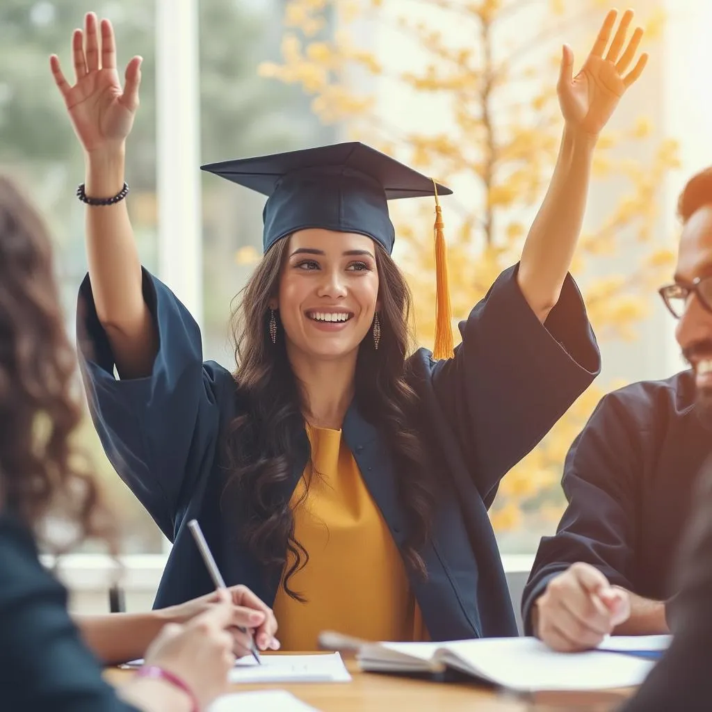 Célébration d'une réussite client