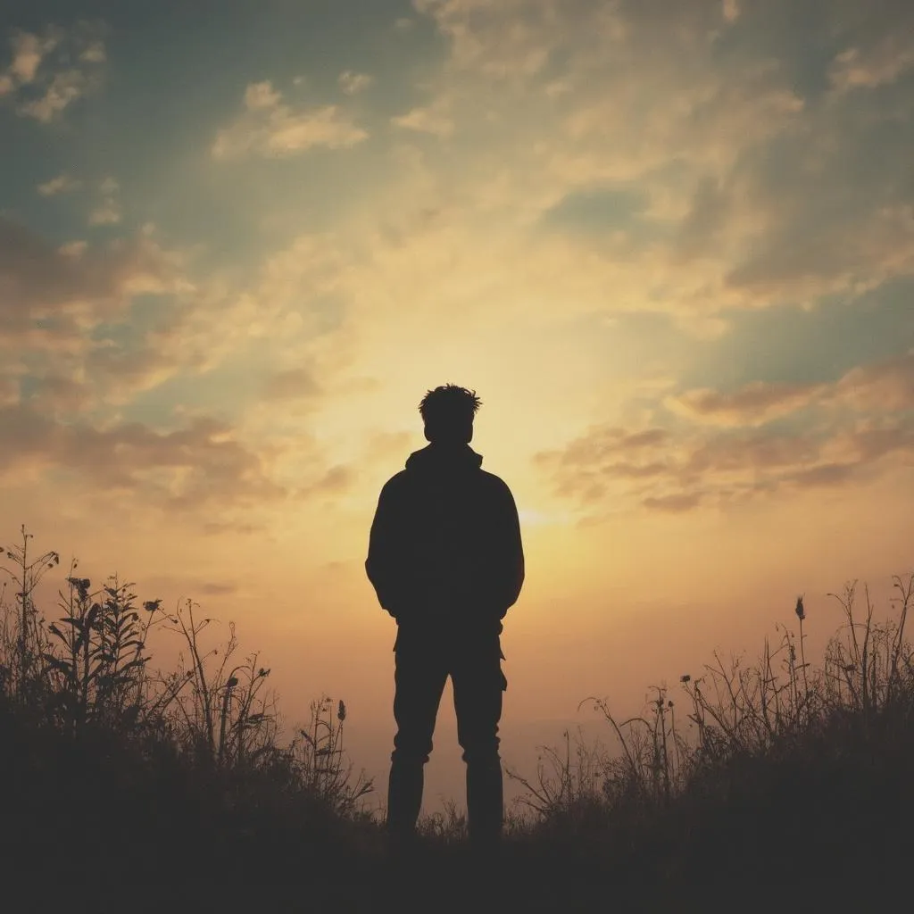 Personne en moment de réflexion